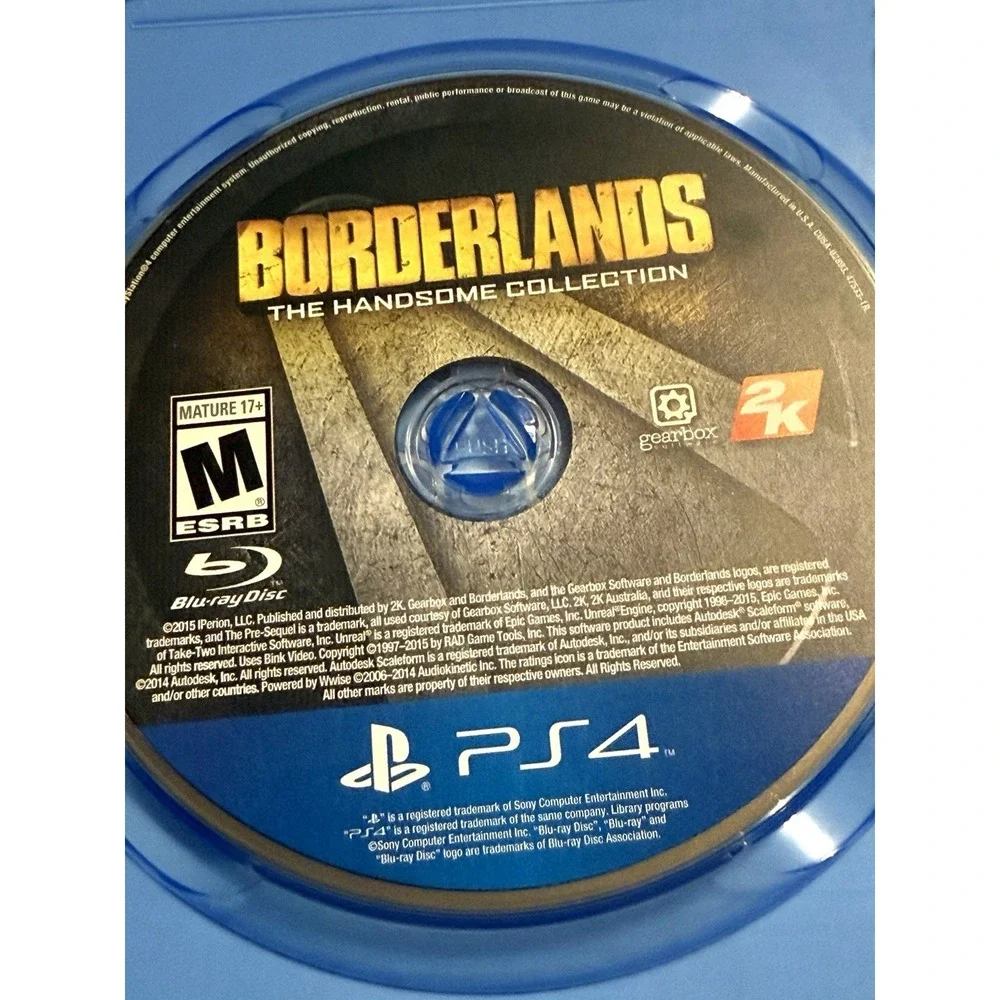 Borderlands: The Handsome Collection PS4 (Sony PlayStation 4) CIB Complete Works